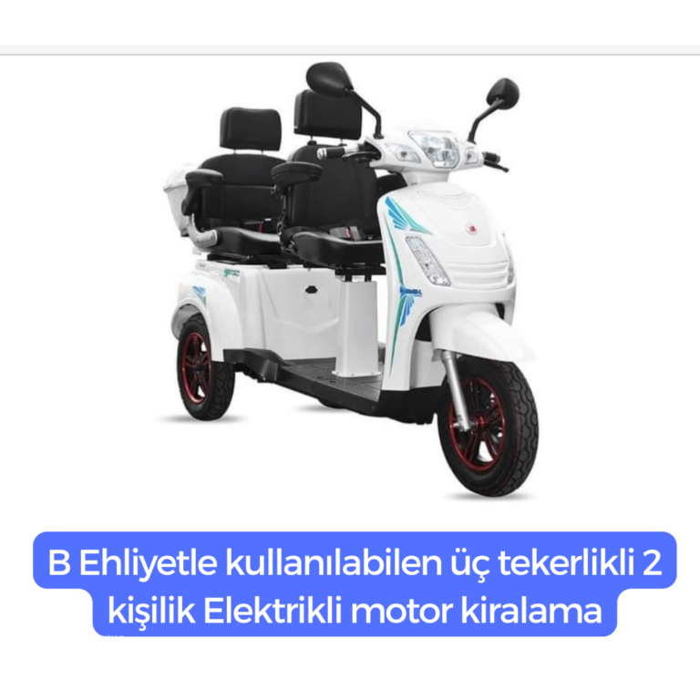 Avşa Scooter Kiralama